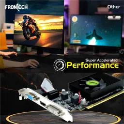 Frontech GT 740 Graphics Card with 128 Bits PCIe 3.0 | High Efficiency DDR3 4 GB NVIDIA Chipset 128 bit 993 MHz Graphics Card image 5