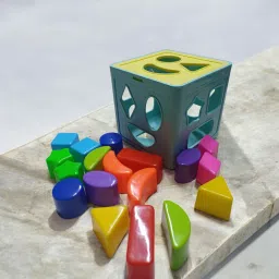 Baby Puzzle Cube with Educational Shapes-image-95