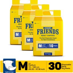 Economy Tape Type Adult Diapers - M-image-27