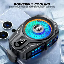 WRADER SL16 Mobile Heating Cooler Fan for Gaming for Mobile Game Long Filming Cooling Pad image 3