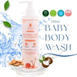 Baby Body Wash for kids | Tear-Free, PH Balanced, Nourishing & Hydrating (200ml)-17