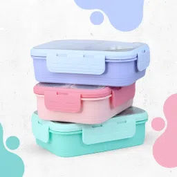 Leakproof,BPA-Free Lunch Box for Fresh Meals Ideal for School,Office,Travel 3 Containers Lunch Box-picture-20