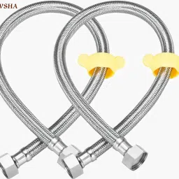 Stainless Steel 304 Grade Connection Pipe , Chrome Finish,HEAVY DUTY 30" INCH Dual Flush Tank-30