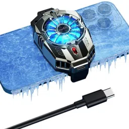 ZITRONIX Universal Mobile Cooling Clamp Dual Speed Compact Design 1 Fan Cooling Pad-picture-23