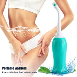 Portable bidet, Jet Spray for Toilet | Retractable, 2 angled Nozzles P56 Manual Bidets-image-69