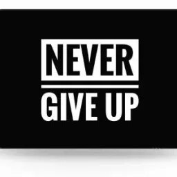 SMULY MOUSEPAD NEVER GIVE UP Mousepad-8