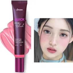 High Pigmented Soft Cream Blush for Cheeks, Long LastingMakeup Blusher-image-34