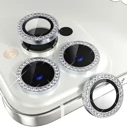 Bnny Camera Lens Protector for Apple iPhone 11 Pro Max Diamond Studed Metal Lens with Glass Protection-picture-18