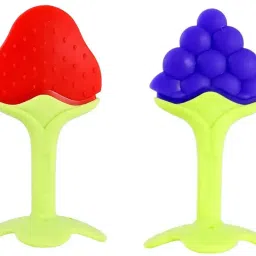 Baby Fruit Shape Silicone Teethers Soft Silicone, BPA-Free for Infants Baby Teether-24