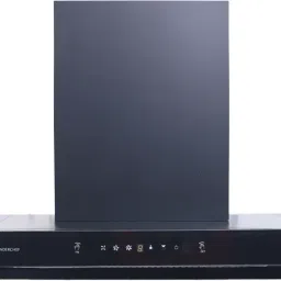 Ruby Sleek 90cm Auto Clean Wall Mounted Black 1400 CMH Chimney-0