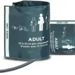 Cityhealth Reusable NIBP Adult Cuff-Single Tube Size25-35cm,Comptible with Monitor Set of 2 Bp Monitor Cuff-18