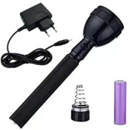 Professional Long Range Torch Strong Metal Body High Power White Led Flashlight 5 hrs Torch Emergency Light-image-25