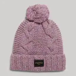 Cable-Knit Beanie Hat-picture-30