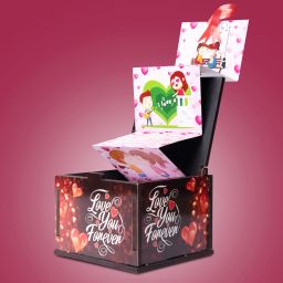 Explosion box for Valentine's Day Greeting Cards for Lovers Greeting Card-28