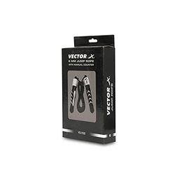 Vector X VX-950 Adjustable Manual Counter Skipping Rope Jump Rope with Counter, Tangle-Free Rapid Speed Jumping Rope image 4