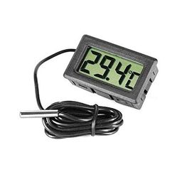 QBM Digital Thermometer with LCD for Fridges with Wired Probe Digital Temperature Meter for Multiple Applications(Pack of 1) image 3
