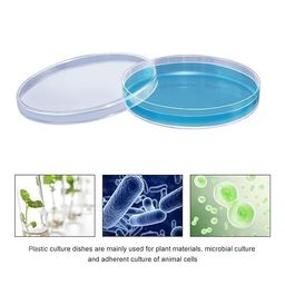 VVS Polypropylene Petri Dish 50mm 12Pcs With Dropper 3ml 4Pcs Set of 16 For Bacteria Cultivation, Lab Testing, and Science Project School College Laboratory And Professional Use image 3