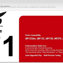 SPS CRG071 / 071 TONER CARTRIDGE FOR USE IN CANON CRG071 / 071 (WITH CHIP) Black Ink Toner-image-70