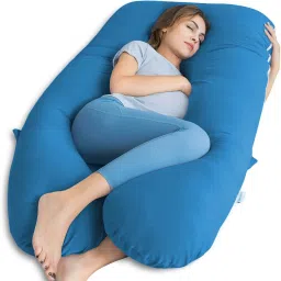 Upgrade Model Pregnancy Pillow Microfibre Solid Pregnancy Pillow Pack of 1-image-99