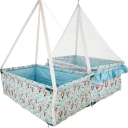 Newborn Baby Swings Hanging Cradle for Baby with Mosquito Net Baby Cradle Swing-picture-15