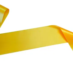 Plain Yellow Satin Sash .For Wedding ,Party Decoration Sash Yellow 1 PC-picture-28