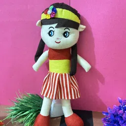 Girls Doll - Polyfill Washable Cuddly Soft Plush Toy Set of 1- 40 cm-image-5