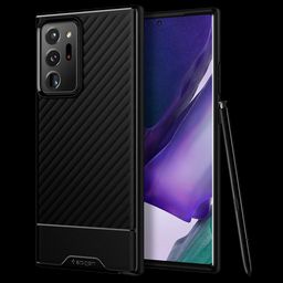 spigen Core Armor Polycarbonate Back Cover for SAMSUNG Galaxy Note 20 Ultra (Wireless Charging Compatible, Matte Black)-picture-5