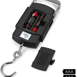 NIBBIN 50 Kg Portable Electronic Digital Hanging Luggage Scale With Tare, Data Lock Weighing Scale image 3