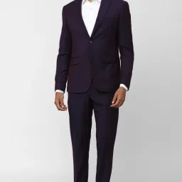 Men Single Breasted - 2 button Solid Suit-image-47