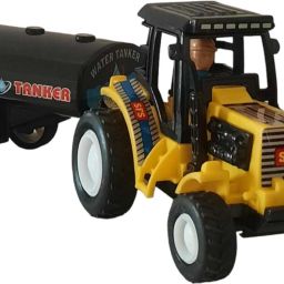 TRACTOR WATER TANKER (MULTICOLOUR) COLOUR MAY VARY PULL BACK ACTION TOY-image-46