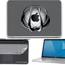 I-Birds Enterprises 3 IN 1 Laptop Skin, Key Guard & Screen Protector For 15.6 inch Laptop combo-3491 Combo Set-image-5