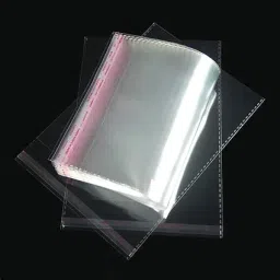 Transparent Bopp Pouches with Self Adhesive, For Packing Clothes Articles etc Security Bag-26