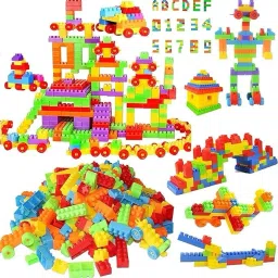 155+ Pcs Building Blocks Set – Creative Educational Construction Toy for Kids-42