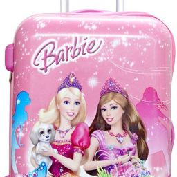 Small Cabin Suitcase (20 inch) 4 Wheels - Kid's cartoon print / Princess bags for Girls with 4 wheels - Pink-image-44