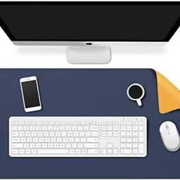 HANDCUFFS Mouse Pad Laptop Desk Mat Extended Desktop Keyboard Pads for Work from Home Office & Gaming (Blue) Mousepad-16