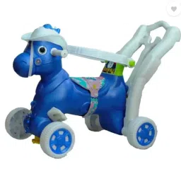 Derby Flip Rocker Musical 2 in 1 Horse Rider Walker Baby 6-18 Months boy & Girls-image-43