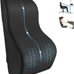 Trending Pain Relief Memory Foam Orthopaedic Cushion suitable for All chairs Back / Lumbar Support-image-69