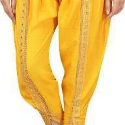 SSR FASHION Women's Loose Fit Rayon Dhoti Pant Women Patiala Slawar Bottom Wear Harem Pants Solid Women Dhoti-image-44