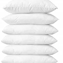 Polyester Fibre Floral Sleeping Pillow Pack of 6-24