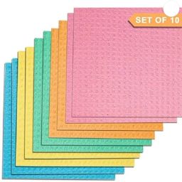 Multipurpose Cleaning Sponge Wipes – Value Pack Wet and Dry Sponge Cleaning Cloth-image-84