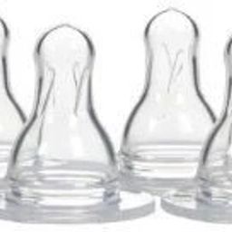 Natural Flow Level 1 Standard Nipple (Pack of 8, White) Medium Flow Nipple-image-88
