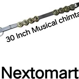 Chimta Instrument is a traditional 30 Inch Musical chimta 4 line 32 bells Chimta Instrument-94
