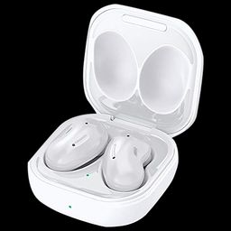 spigen Metal Sticker Shine Shield For Samsung Galaxy Buds Live (Made Of An Extremely Slim Metal, ASD02069, Metallic White)-image-67