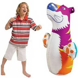 hornflow HIT ME TIGER Inflatable Bouncer (MULTICLOR) Inflatable HitMe Toys image 2