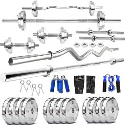 10 kg 10 KG Steel Plates Combo Home Gym Combo-image-21