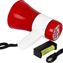 Handheld Dynamic Bluetooth Megaphone Talk/Record/Play/Music/USB/TFT Card Slot Outdoor, Indoor PA System-image-34
