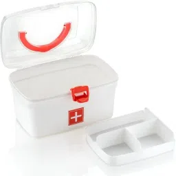 14 Multi-purpose health care family emergency portable medicine utility storage box Pill Box-image-62