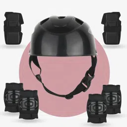 Ultimate Protective Gear for kids– Helmet, Knee Pads, Elbow Pads & Wrist Guards Skating Kit-image-34