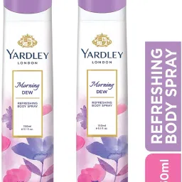 Morning Dew Deodorant 150ml Each Pack Of 2 V Body Spray - For Women-image-70