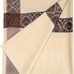 KASHMIR HANDLOOM Cashmere Self Design Men Shawl-image-51
